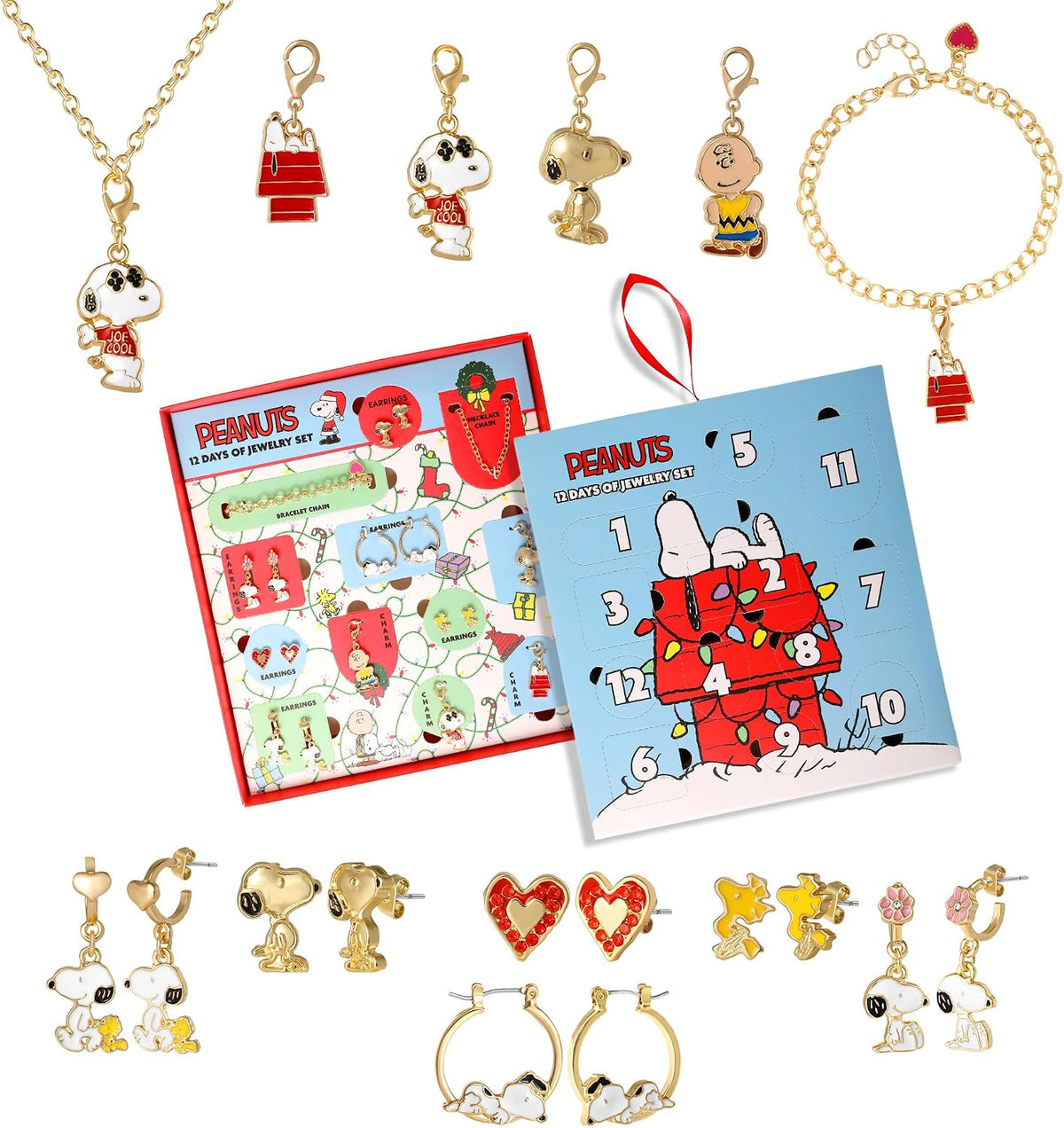 日英美直送 Peanuts Snoopy Jewelry Advent Calendar 聖誕倒數日曆 大人款/兒童款 聖誕快樂特輯 不參與$900免運 滿$900可加$25免運到順豐站/智能櫃 Christmas Advent Calendars 2026