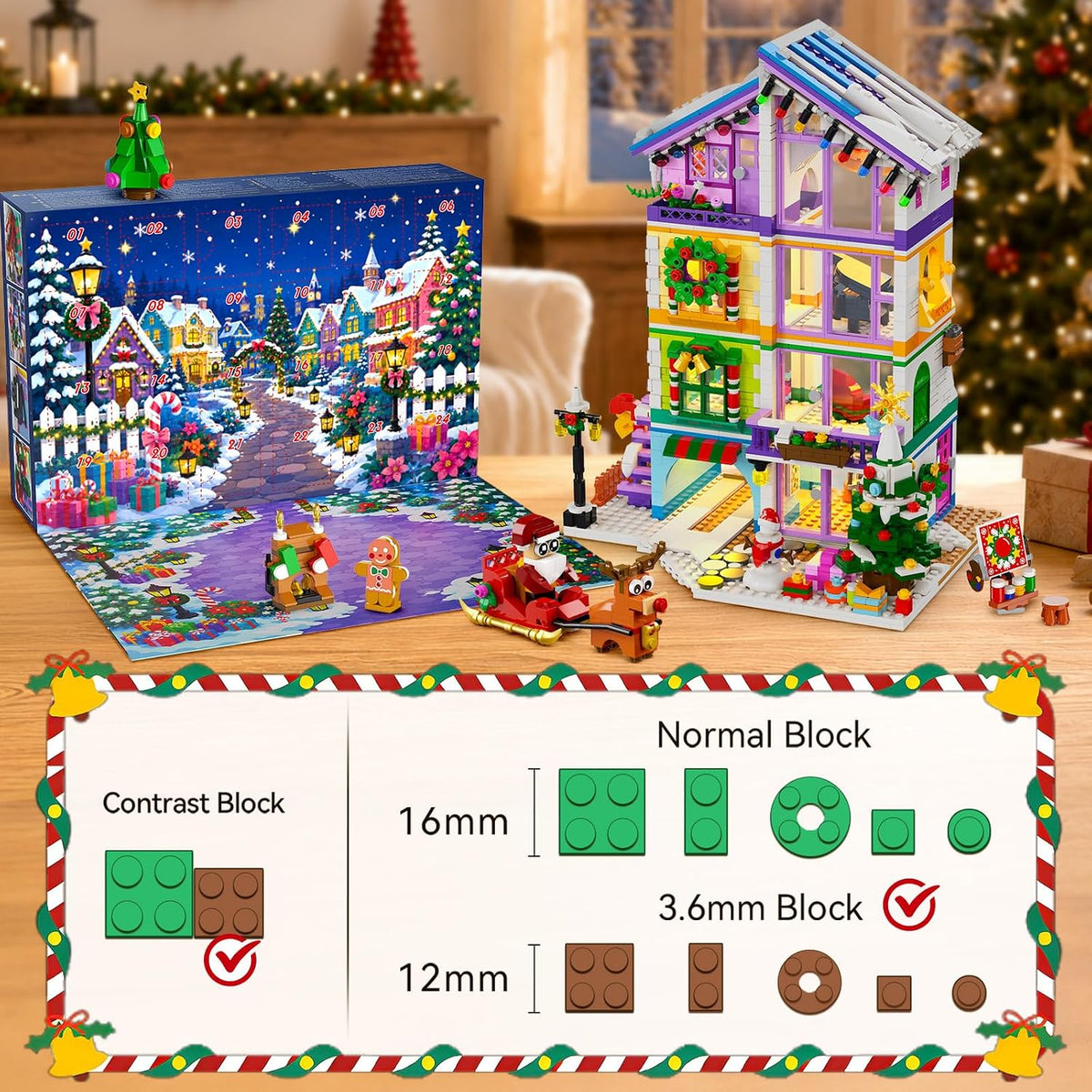 日英美直送 LED Friends House Mini Building Toy Advent Calendar 聖誕倒數日曆 大人款/兒童款 聖誕快樂特輯 不參與$900免運 滿$900可加$25免運到順豐站/智能櫃 Christmas Advent Calendars 2026