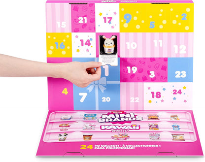 英美直送 Mini Brands Kawaii  聖誕倒數日曆 兒童款 聖誕快樂特輯 聖誕倒數日曆A 不參與$900免運 滿$900可加$25免運 Christmas Advent Calendars 2025