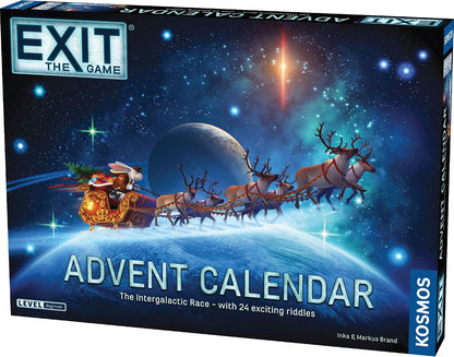 日英美直送 EXIT: The Game - Intergalactic Race Advent Calendar 聖誕倒數日曆 兒童款 聖誕快樂特輯 不參與$900免運 滿$900可加$25免運到順豐站/智能櫃 Christmas Advent Calendars 2026