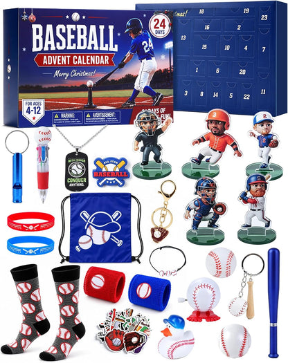 日英美直送 Baseball Advent Calendar 聖誕倒數日曆 大人款/兒童款 聖誕快樂特輯 不參與$900免運 滿$900可加$25免運到順豐站/智能櫃 Christmas Advent Calendars 2026