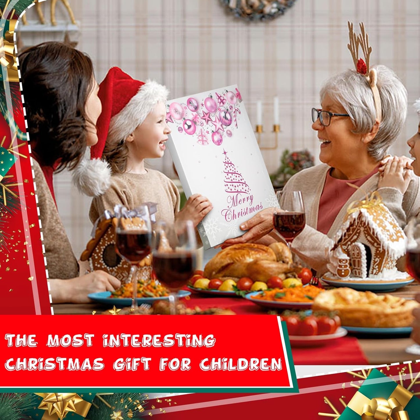 英美直送 Hot Pink Jewelry 聖誕倒數日曆 大人款 聖誕快樂特輯 聖誕倒數日曆A 不參與$900免運 滿$900可加$25免運 Christmas Advent Calendars 2025