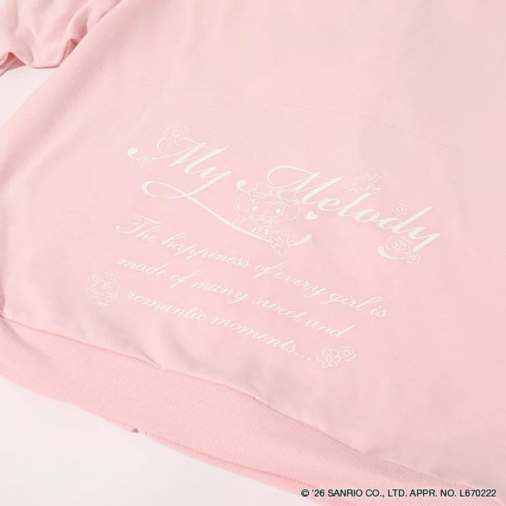 日本童裝 BDL x Sanrio 親子裝 可愛耳仔衛衣外套 Free Size 大人款 冬季 OUTERWEAR