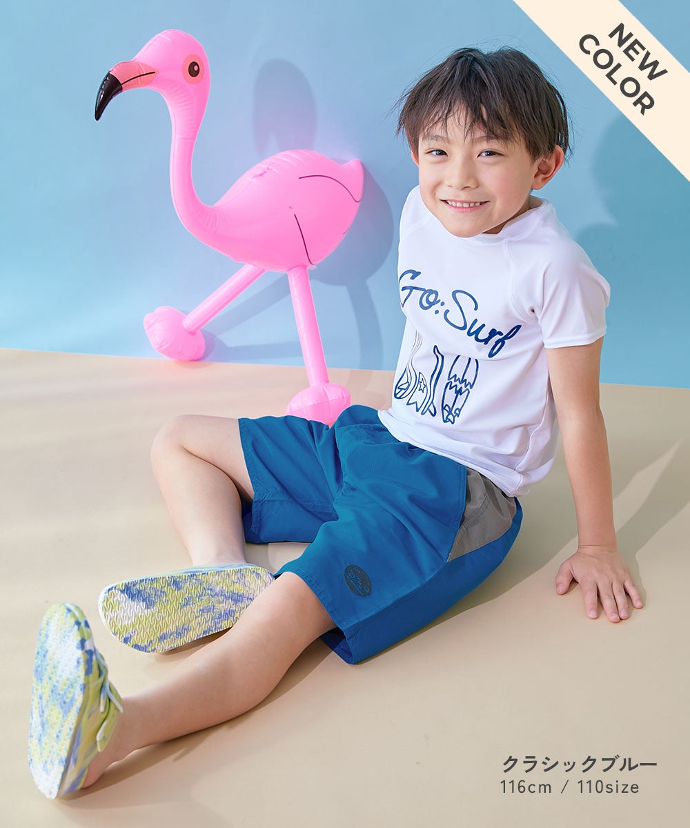 日本童裝 dev!rock 防UV 沙灘短褲 100-160cm 男童款 夏季 PANTS 夏日玩水泳衣特輯