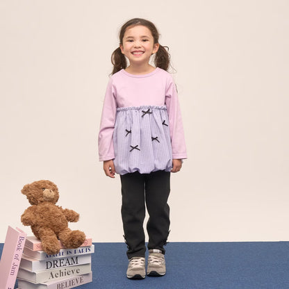 Japanese children's clothing Ly# mine tank top and shorts set 100-150cm girls summer TOPS PANTS 