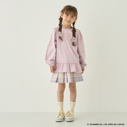 Japanese children's clothing Ly# mine tank top and shorts set 100-150cm girls summer TOPS PANTS 