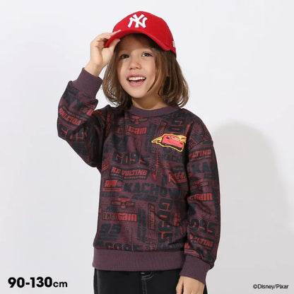 日本童裝 BDL x Disney Cars印花衛衣 90-130cm 男童款 冬季 TOPS