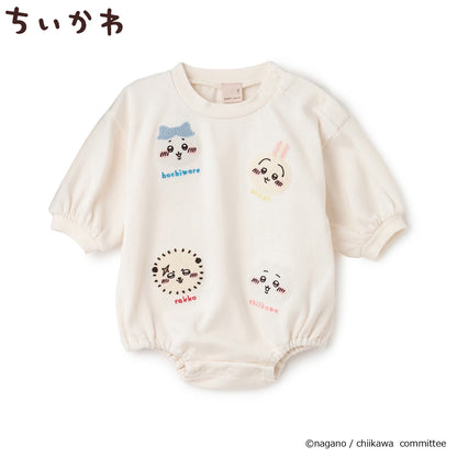 日本童裝 pe#main x Chiikawa 刺繡圖案連衣 70-80cm 男童款/女童款 夏季 Jumpsuit