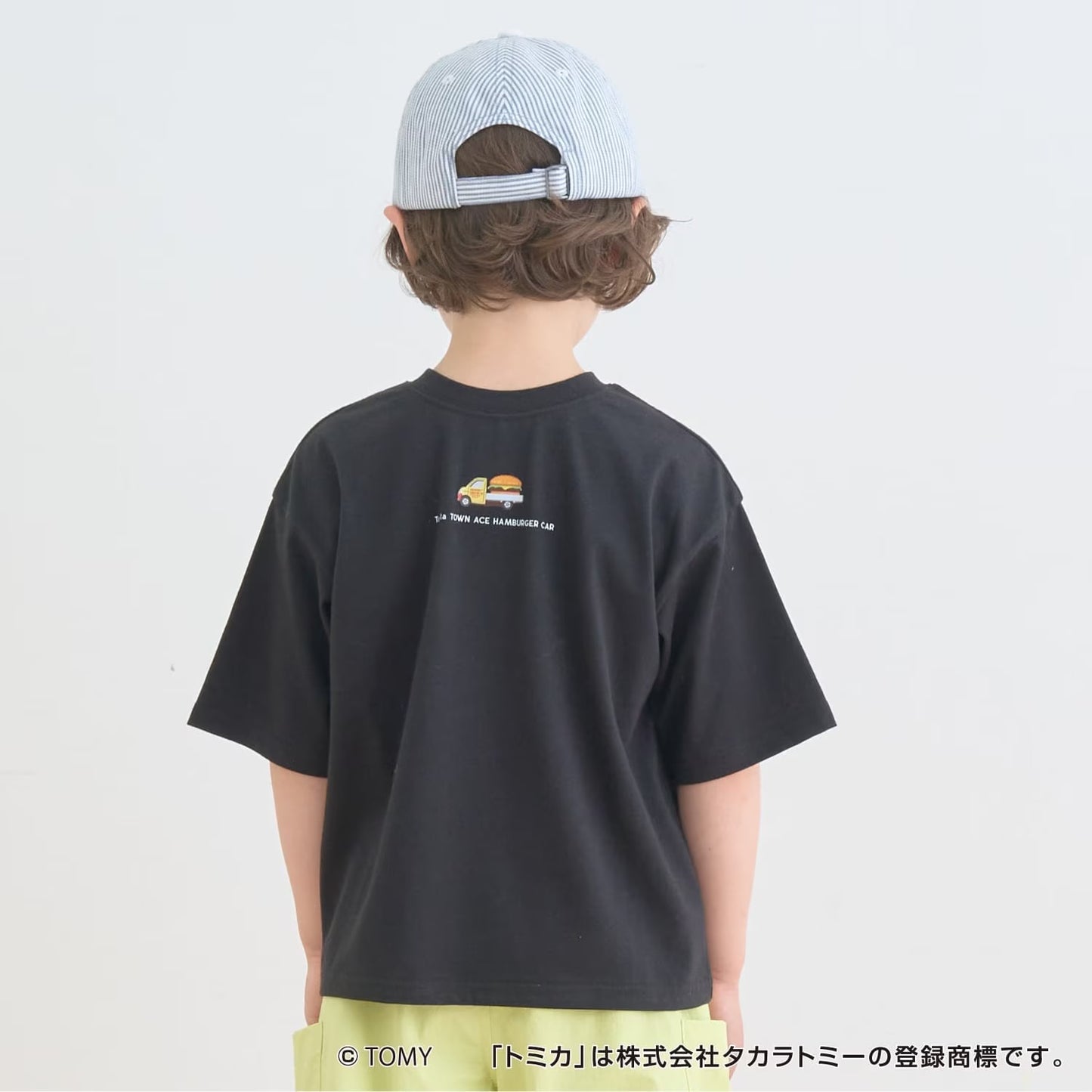 日本童裝 b・R# x Tomica 防污系列 速乾系列 防UV 2Way 前後兩著 印花上衣 90-130cm 男童款 夏季 TOPS