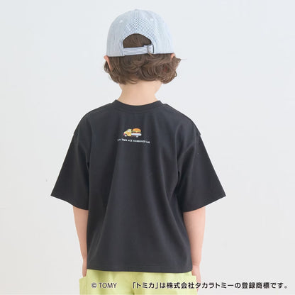 日本童裝 b・R# x Tomica 防污系列 速乾系列 防UV 2Way 前後兩著 印花上衣 90-130cm 男童款 夏季 TOPS