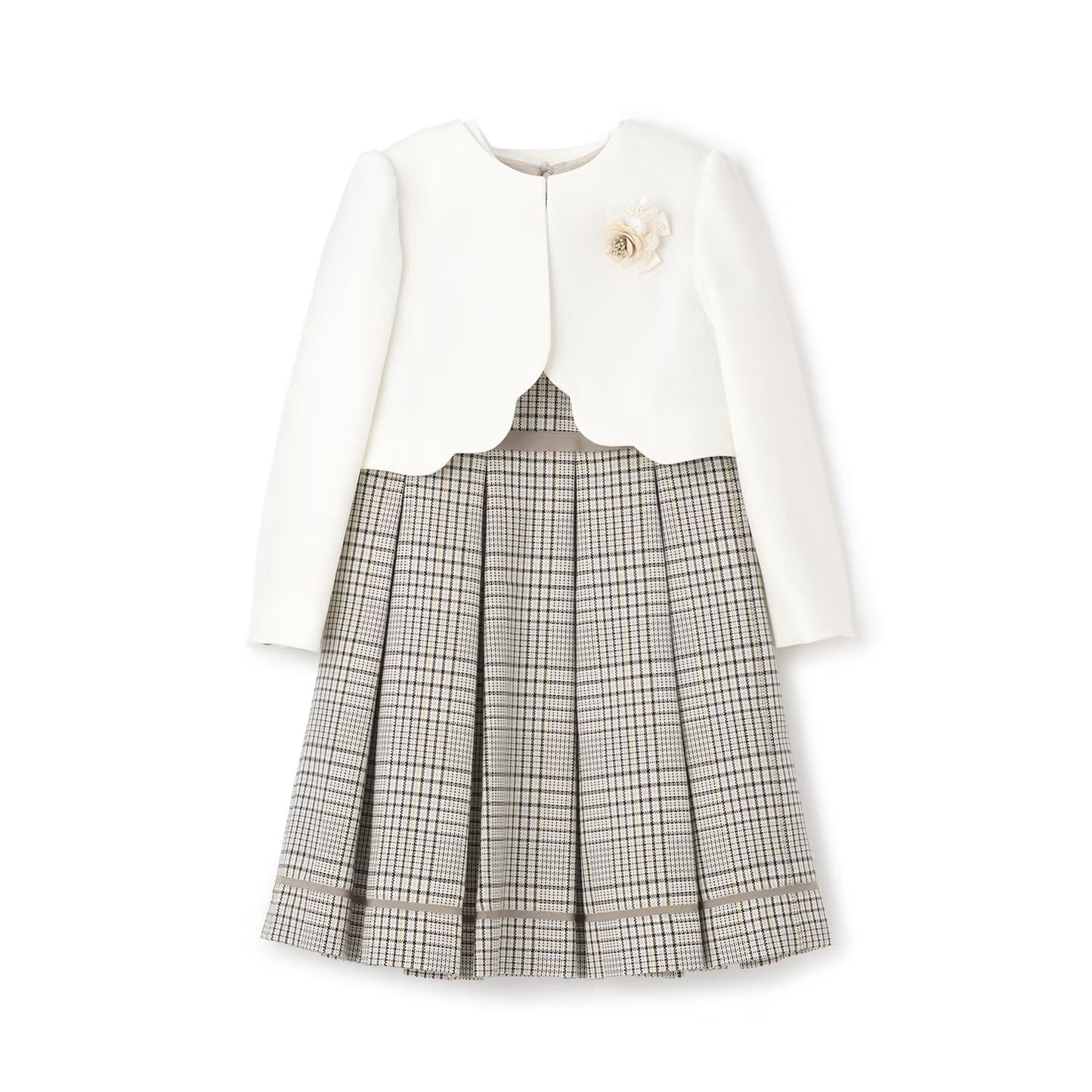 日本童裝 pe#main 禮服兩件套裝 110-130cm 女童款 冬季 OUTERWEAR DRESSES 面試/宴會/表演