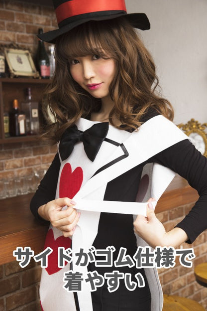 日本直送 愛麗絲夢遊仙境 撲克牌人 大人款 萬聖節 Cosplay服裝 Halloween攪鬼特輯 AAA