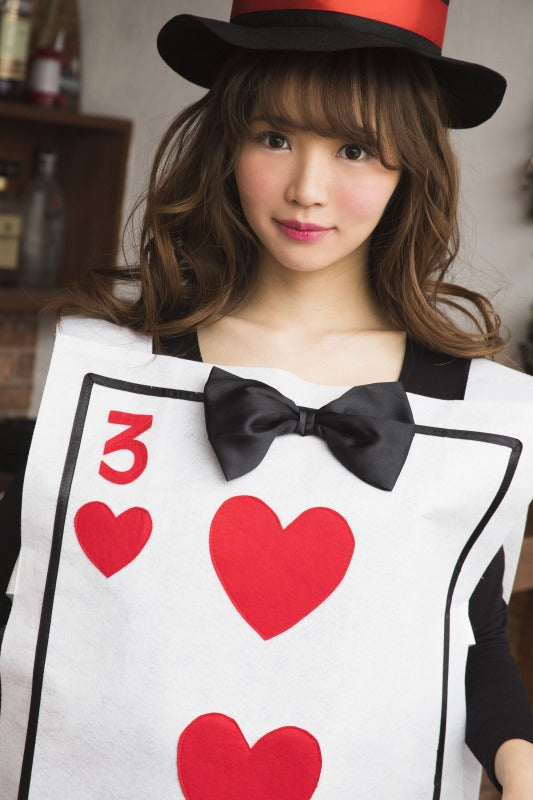 日本直送 愛麗絲夢遊仙境 撲克牌人 大人款 萬聖節 Cosplay服裝 Halloween攪鬼特輯 AAA