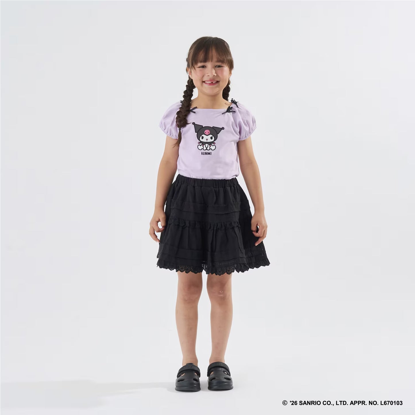 Japanese children's clothing Ly# mine tank top and shorts set 100-150cm girls summer TOPS PANTS 