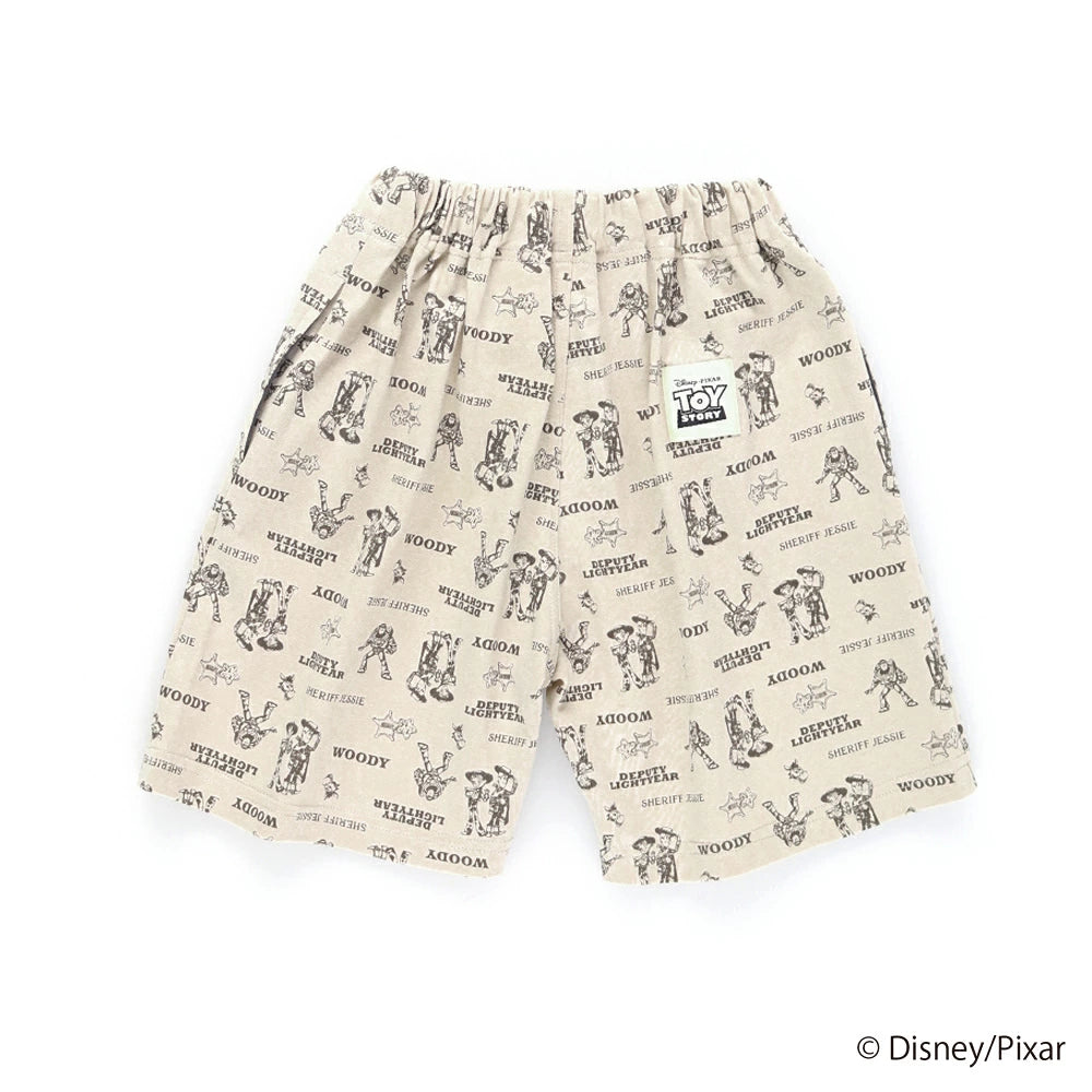 日本童裝 Branshes x Disney ToyStory 印花拼接短褲 90-140cm 男童款/女童款 夏季 PANTS