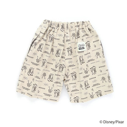 日本童裝 Branshes x Disney ToyStory 印花拼接短褲 90-140cm 男童款/女童款 夏季 PANTS