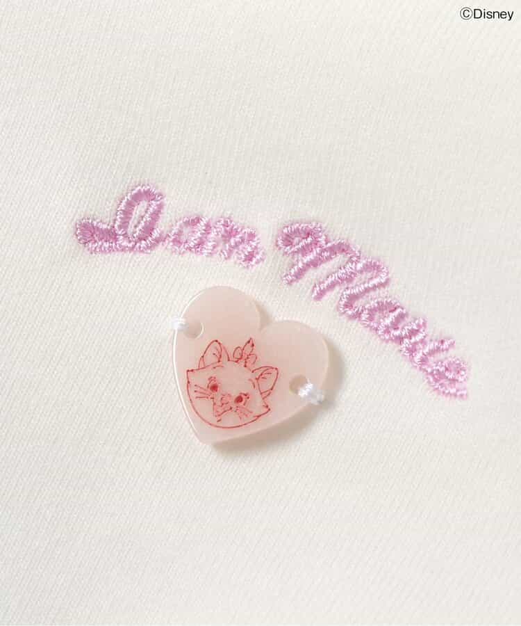 日本童裝 apres les cours x Disney Marie絲帶衛衣連衣 70-80cm 女童款 初生嬰兒 冬季 Jumpsuit