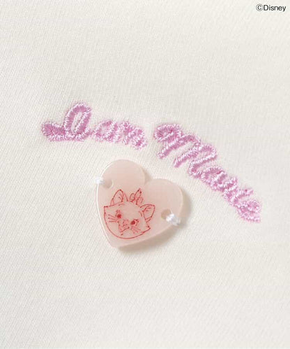 日本童裝 apres les cours x Disney Marie絲帶衛衣連衣 70-80cm 女童款 初生嬰兒 冬季 Jumpsuit