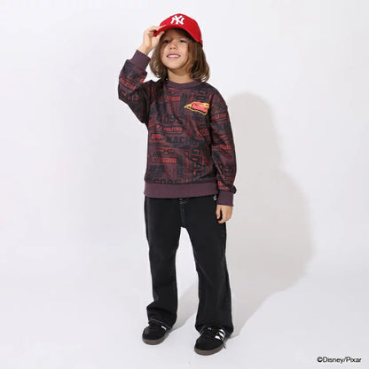 日本童裝 BDL x Disney Cars印花衛衣 90-130cm 男童款 冬季 TOPS