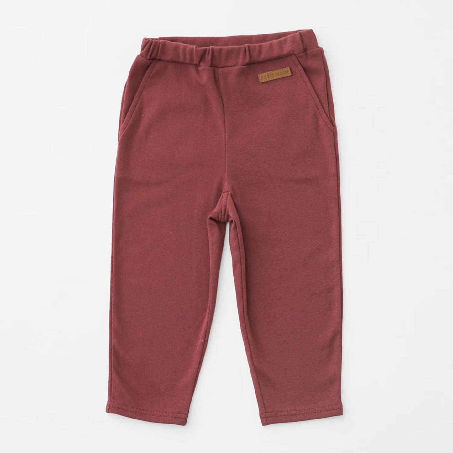 日本童裝 pe#main x【Chiikawa】菱形貼花長褲 80-130cm 男童款/女童款 初生嬰兒 夏季 PANTS