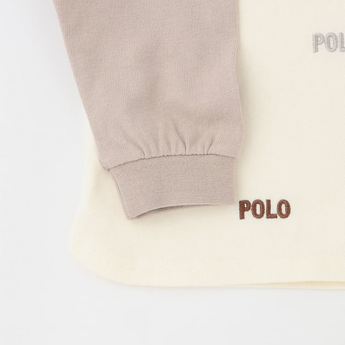 日本童裝 pe#main x【POLO BCS】小熊刺繡上衣 80-130cm 男童款 秋季 TOPS