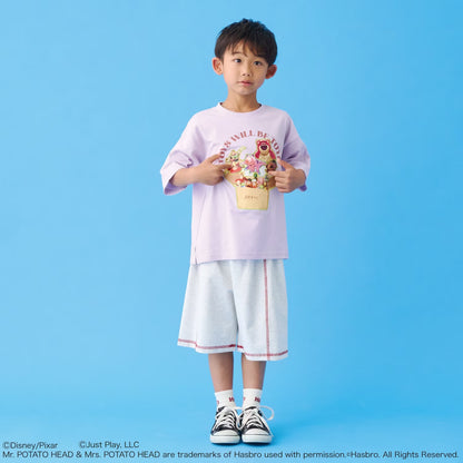 日本童裝 b・R# x Disney ToyStory 接觸冷感 防UV 印花上衣 100-140cm 男童款 夏季 TOPS