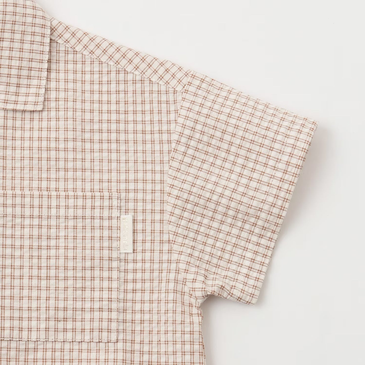 日本童裝 pe#main 格子布帛兩件套裝 80-130cm 男童款 夏季 TOPS PANTS