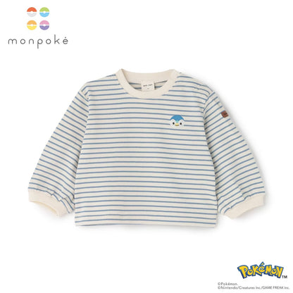日本童裝 pe#main x【monpoke】刺繡衛衣 70-80cm 男童款/女童款 初生嬰兒 秋季 TOPS