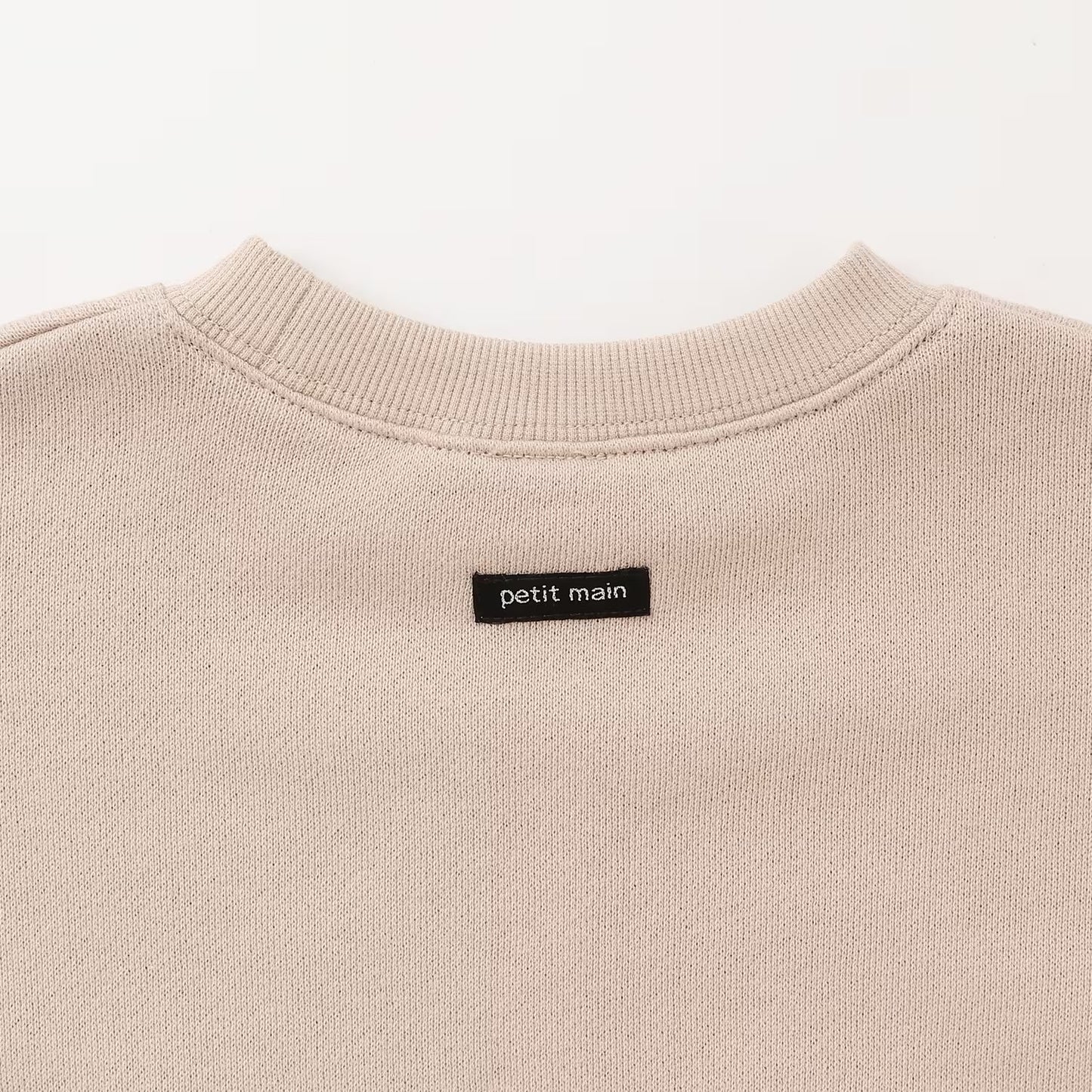 日本童裝 pe#main 假兩件熊仔衛衣 80-130cm 男童款 冬季 TOPS