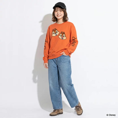 日本童裝 BDL x Disney 親子裝 印花衛衣 S-XL 大人款 秋季 TOPS 聖誕紅/新年紅
