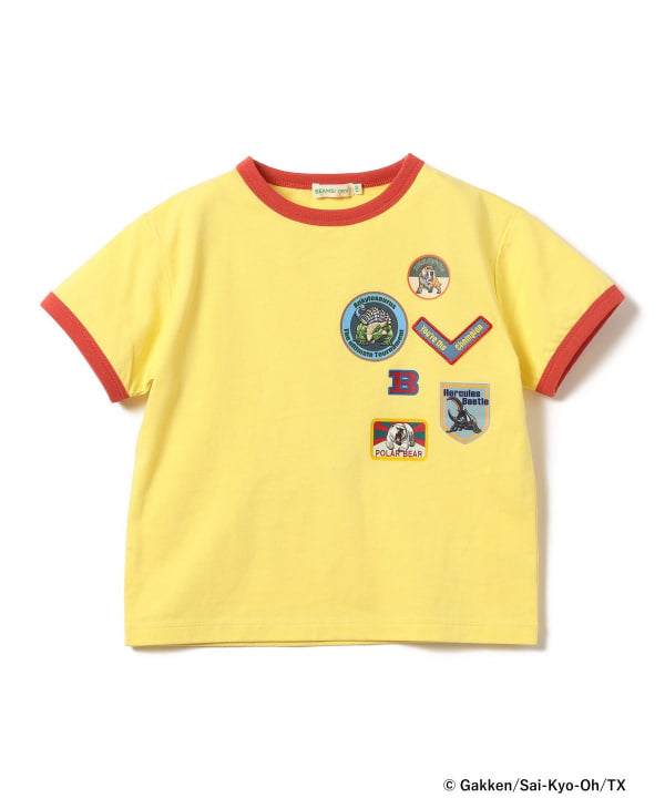 日本童裝 BE#AMS mini COLLABORATION 最強王者百科全書印花上衣 100-150cm 男童款 夏季 TOPS