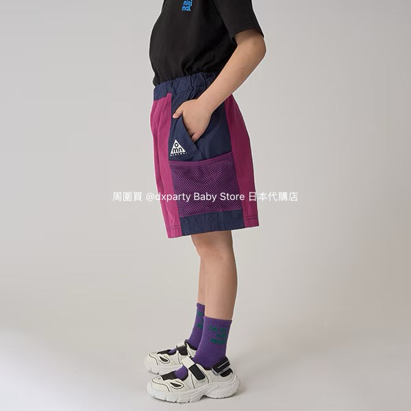 Japanese children's clothing mini#ML waterproof series sports shorts 90-140cm boys'/girls' summer PANTS 