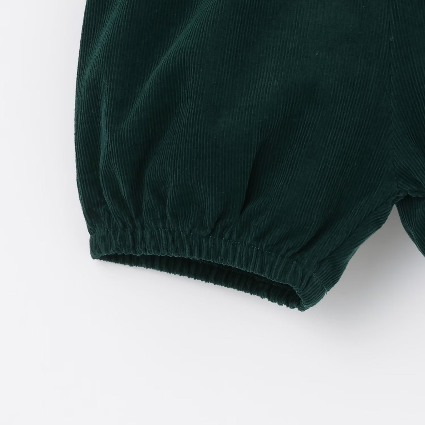 日本童裝 pe#main 刺繡領上衣吊帶褲套裝 70-80cm 男童款/女童款 冬季 TOPS PANTS Jumpsuit 聖誕紅/新年紅