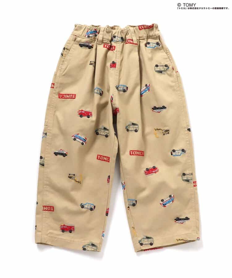 日本童裝 BREEZE x TOMICA 休閒長褲 80-130cm 男童款 冬季 PANTS