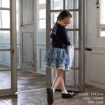 Japanese children's clothing panpantutu UV protection quick-drying series ruffled jacket 80-150cm girls summer outerwear 