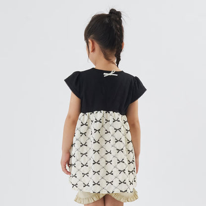 日本童裝 Ly# mine 緞帶刺繡上衣 90-140cm 女童款 夏季 TOPS