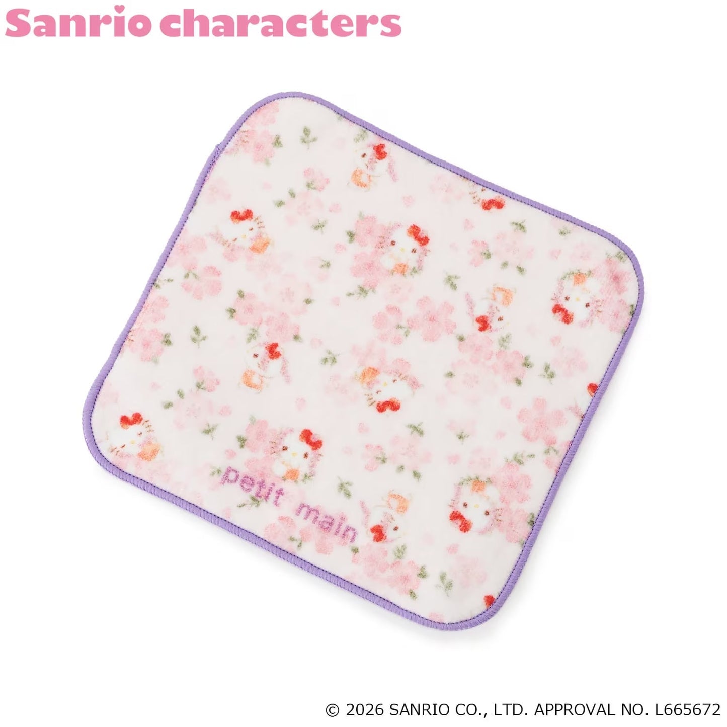 日本直送 pe#main x 【Sanrio】手巾 日常用品