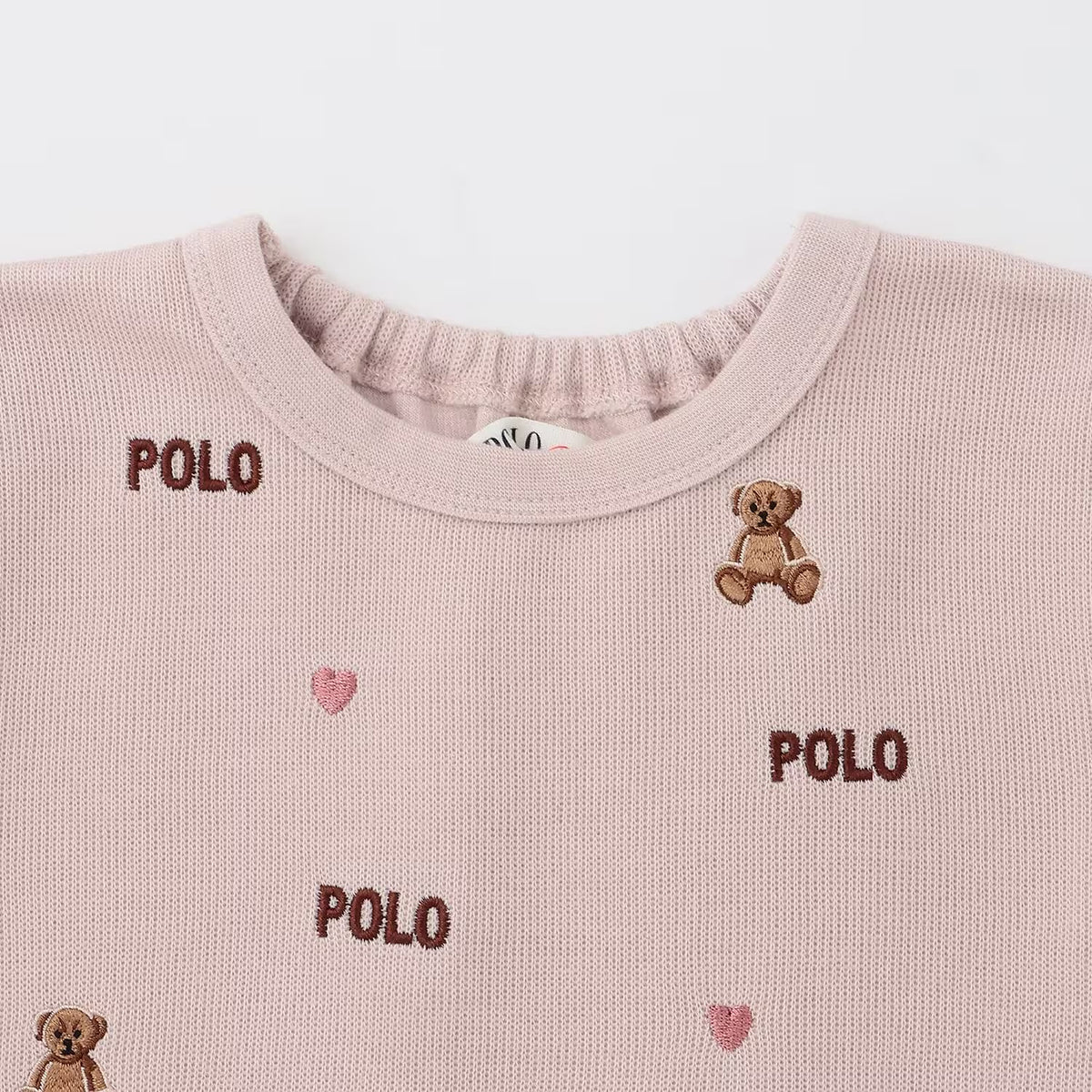日本童裝 pe#main x【POLO BCS】假兩件拼接連身裙 80-130cm 女童款 秋季 DRESSES