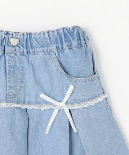 日本童裝 aF#a325 百摺短裙 110-160cm 女童款 夏季 SKIRTS