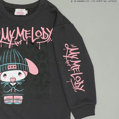 日本童裝 BDL x Sanrio 親子裝 印花衛衣 90-140cm 女童款 冬季 TOPS