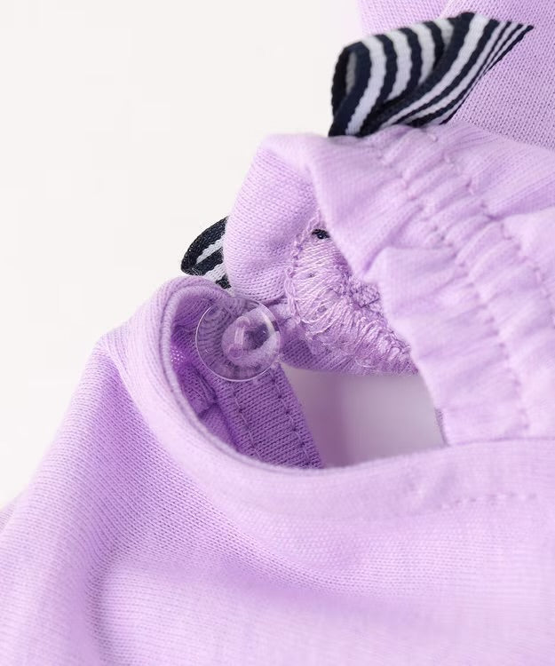 日本童裝 aF#a325 蝴蝶結露肩上衣 90-150cm 女童款 夏季  TOPS
