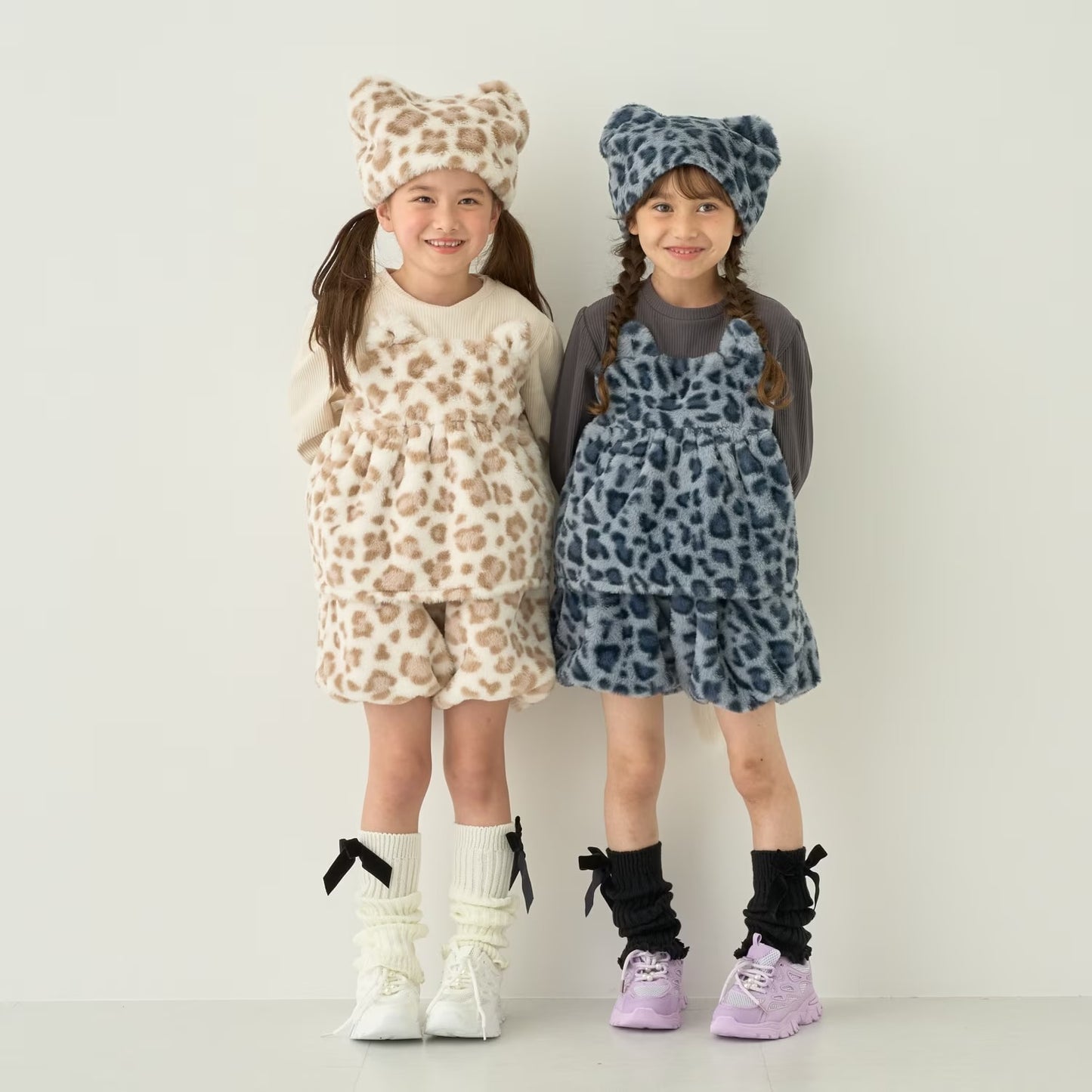 Japanese children's clothing Ly# mine tank top and shorts set 100-150cm girls summer TOPS PANTS 