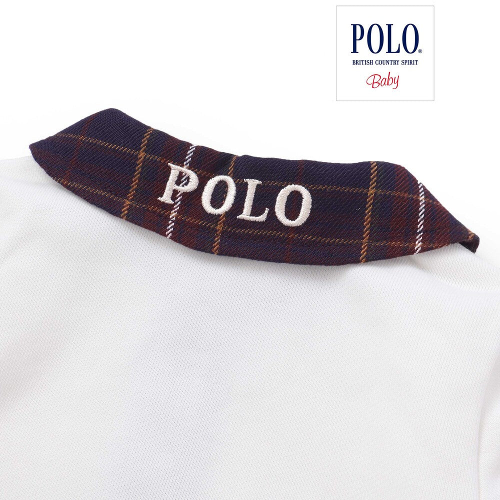 日本童裝  SLAP SLIP x POLO BCS polo連衣及吊帶連體褲套裝 70-80cm 男童款 初生嬰兒 秋季 Jumpsuit