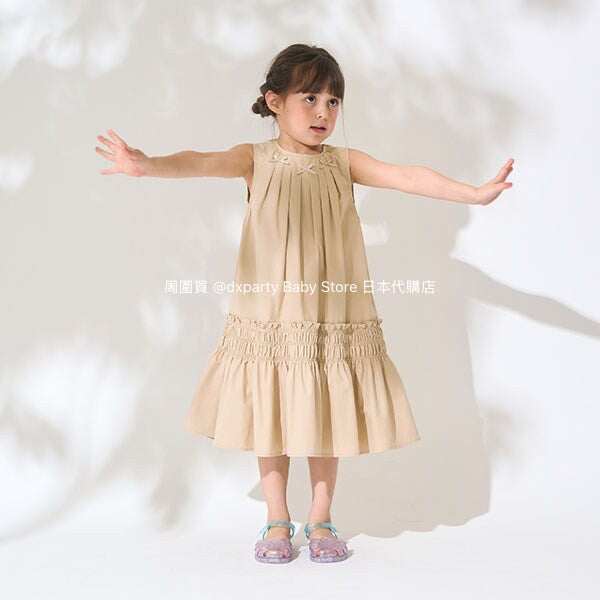 Japanese children's clothing Ly# mine bow vest dress 100-150cm girls summer dresses 