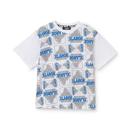 Japanese XLARGE KIDS Printed Tops 80-140cm Boys Summer TOPS 