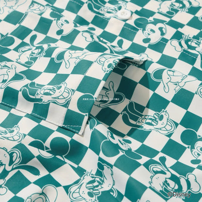 Japanese children's clothing b・R# x Diseny full-print shirt jacket 100-150cm boys'/girls' summer outerwear 