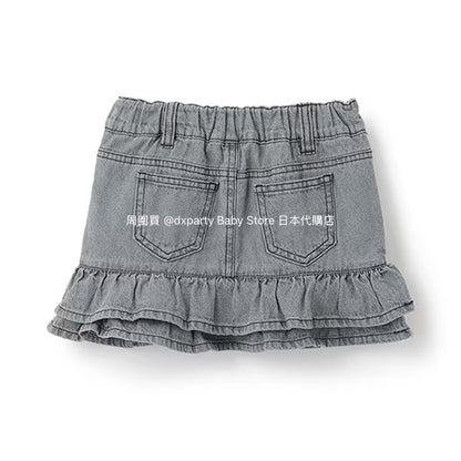 Japanese children's clothing pe#main lace short skirt 80-130cm girls summer SKIRTS 