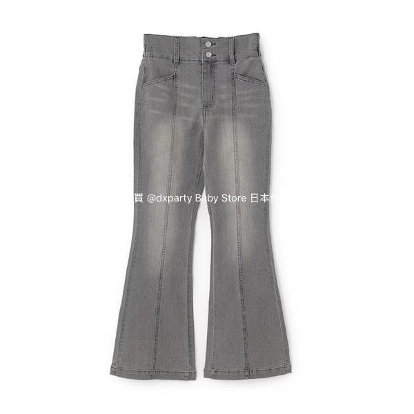 Lovetoxic Japanese children's clothing contact cold flared jeans 140-170cm girls summer PANTS 