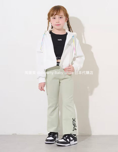 Japanese children's clothing X-girl Stages flared pants 80-140cm girls summer PANTS 
