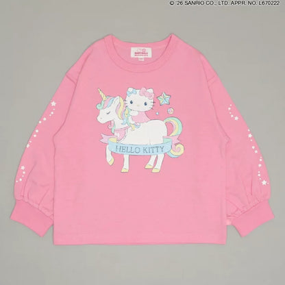 日本童裝 BDL x Sanrio 印花上衣 90-140cm 女童款 冬季 TOPS